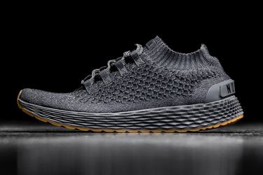 Nobull Knit Runner Men's Running Shoes Dark Grey | Australia (XW9864)